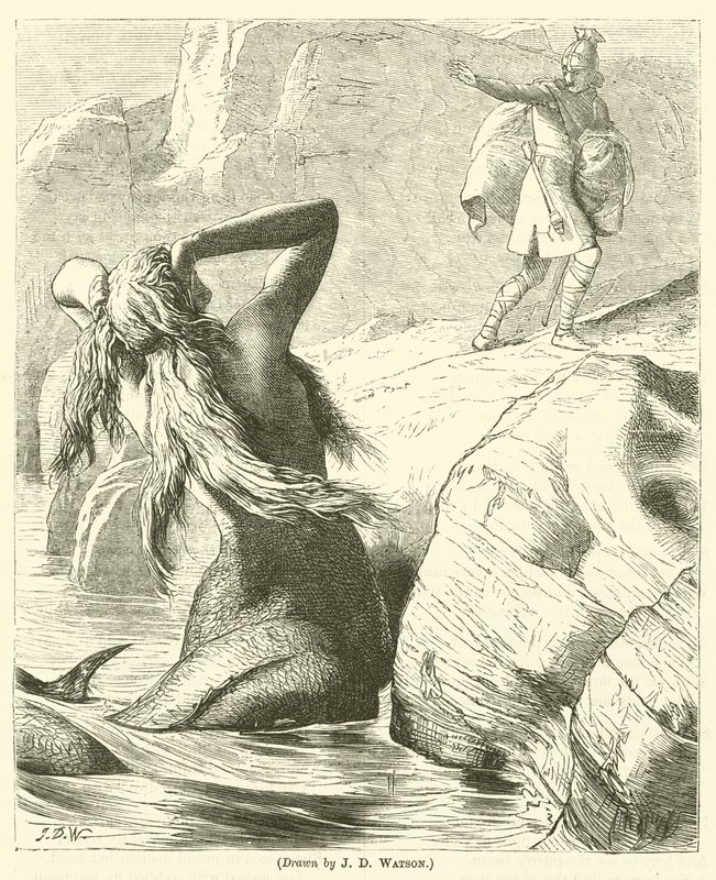 La sirena da James Dawson Watson