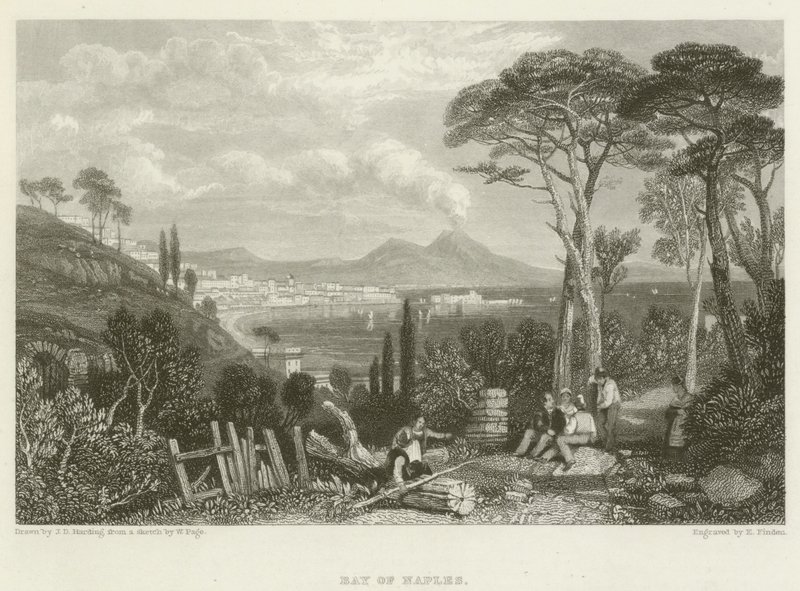 Baia di Napoli da James Duffield Harding