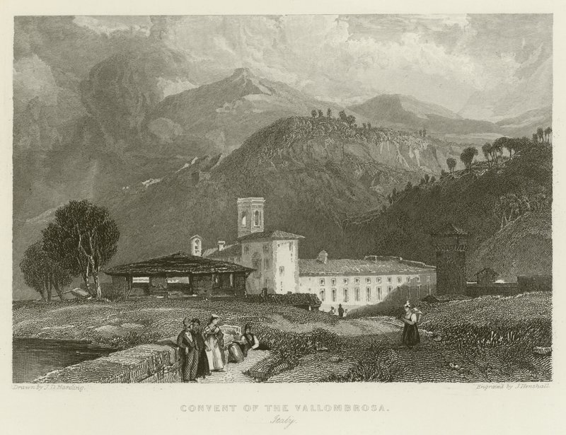 Convento di Vallombrosa da James Duffield Harding