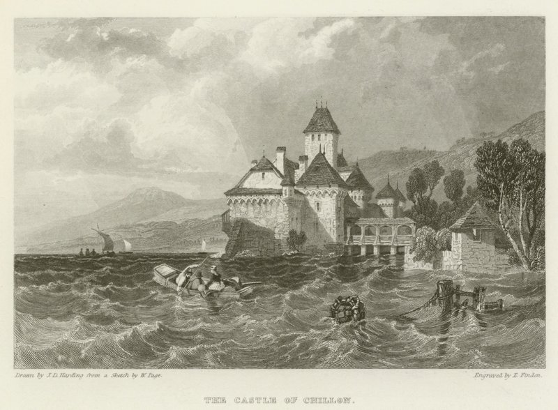 Il Castello di Chillon da James Duffield Harding
