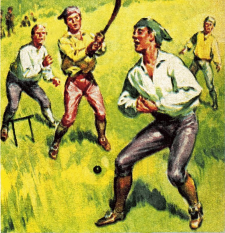 Cricket precoce con due monconi da James Edwin McConnell