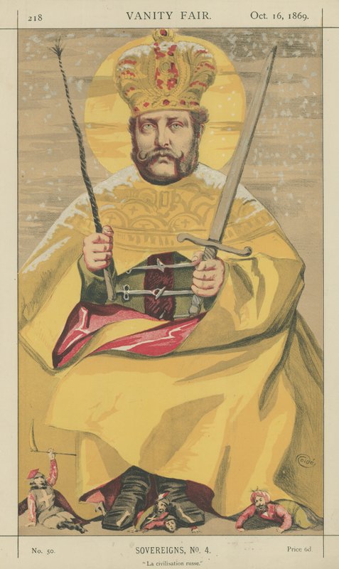 Alessandro II di Russia da James Jacques Joseph Tissot