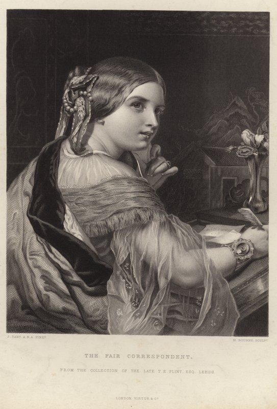 La bella corrispondente da James Sant