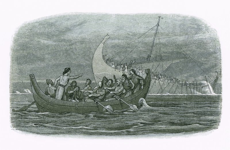 Naufragio della Nave Bianca da James William Edmund Doyle