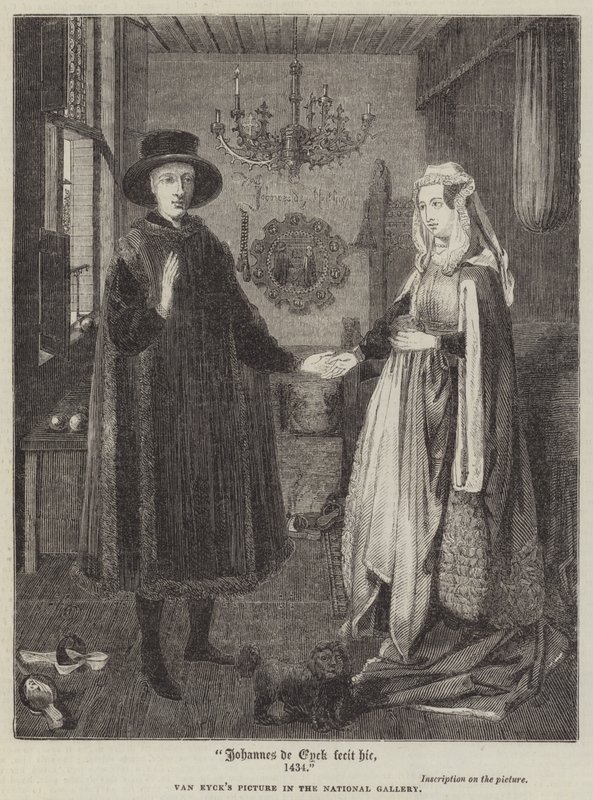 Johannes de Eyck fecit hic, 1434 da Jan van Eyck