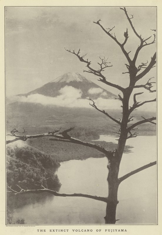 Il vulcano estinto del Fujiyama da Japanese Photographer
