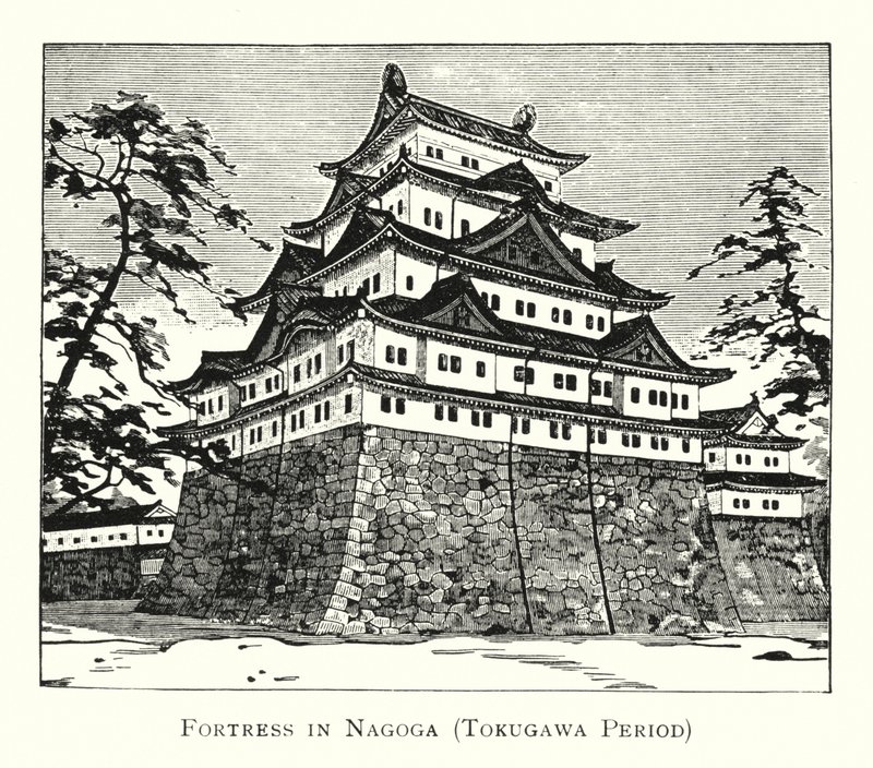 Fortezza a Nagoga, Periodo Tokugawa da Japanese School