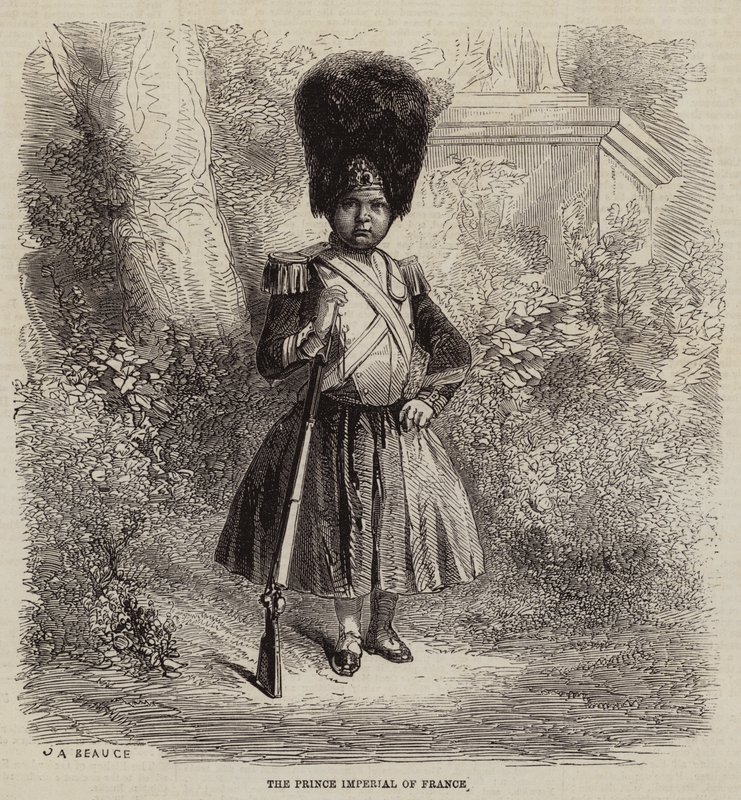 Il Principe Imperiale di Francia da Jean Adolphe Beauce
