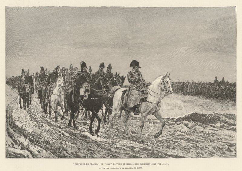 Campagna di Francia, o 1814, recentemente venduta per £34,000 da Jean Louis Ernest Meissonier