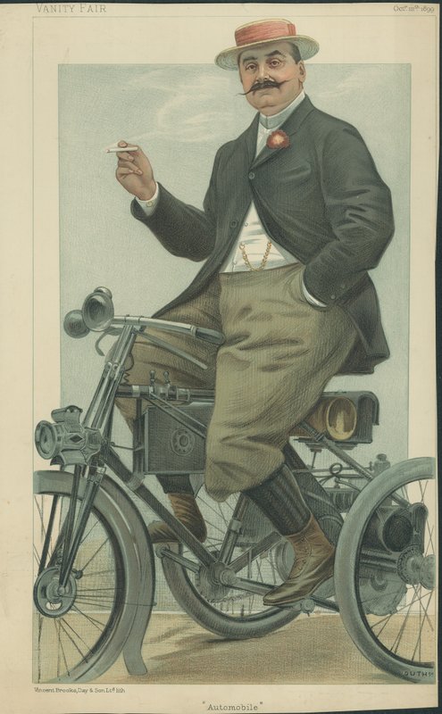 Il conte Albert de Dion da Jean Baptiste Guth