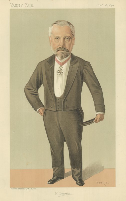 M Pierre Louis Albert Decrais da Jean Baptiste Guth