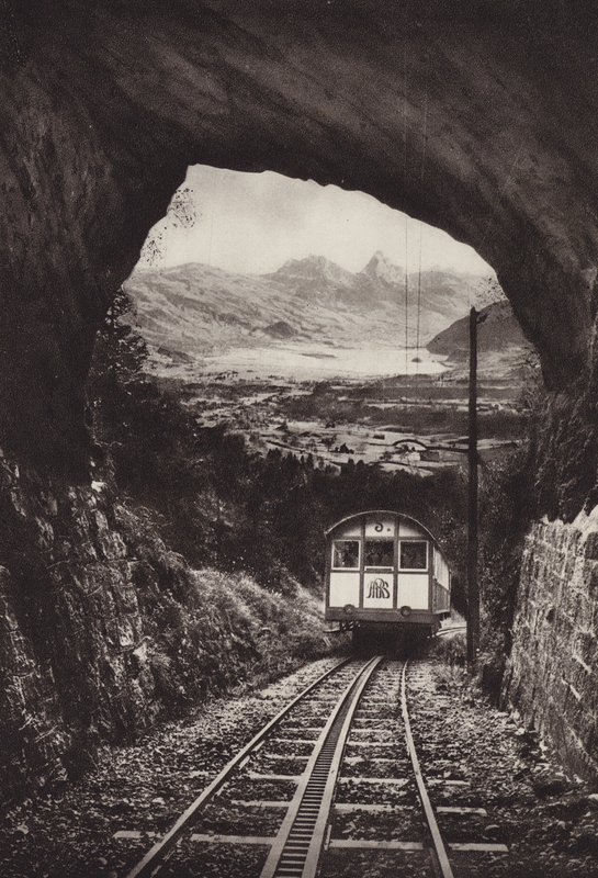 Ferrovia elettrica Arth Rigi da Jean Gaberell