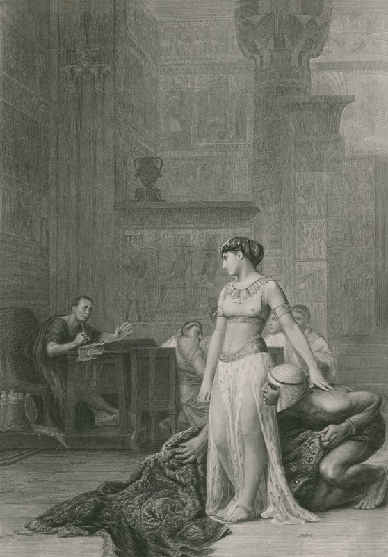 Cleopatra e Cesare da Jean Leon Gerome