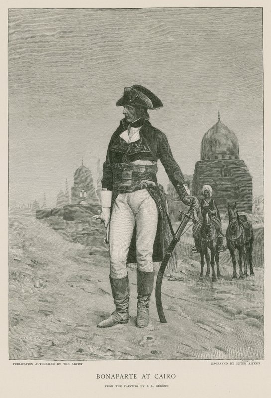 Napoleone al Cairo da Jean Leon Gerome