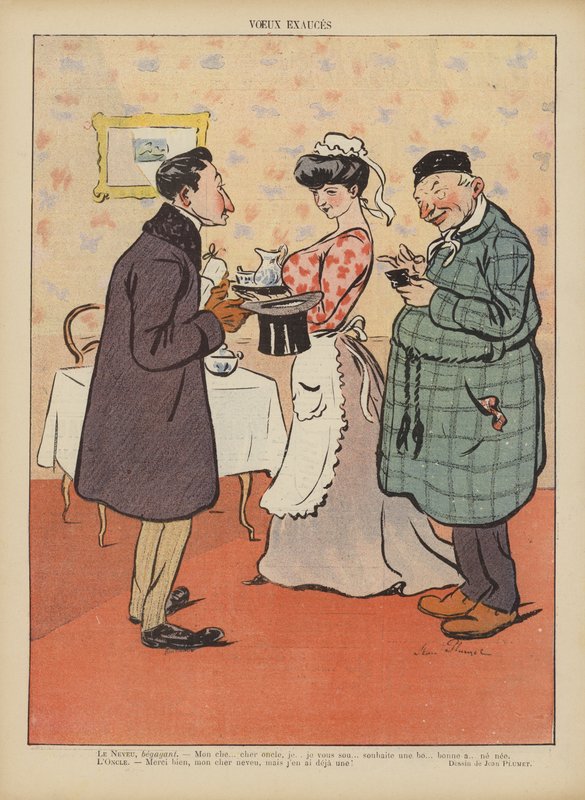 Illustrazione per Le Rire da Jean Plumet