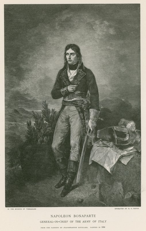 Napoleone Bonaparte da Jean Sebastien Rouillard