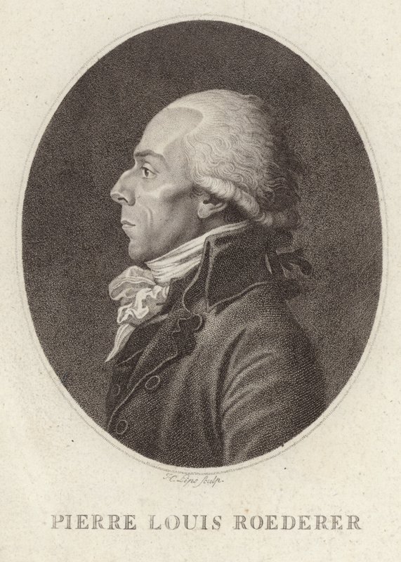Ritratto di Pierre Louis Roederer da Jean Urbain Guerin