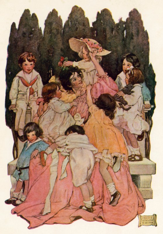 Alla zia da Jessie Willcox Smith