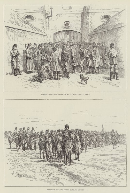Militari a Kiev da Johann Nepomuk Schonberg
