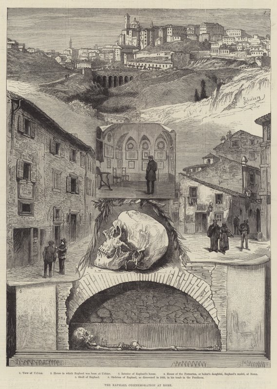 La commemorazione di Raffaello a Roma da Johann Nepomuk Schonberg