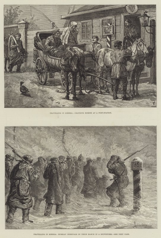 Viaggio in Siberia da Johann Nepomuk Schonberg