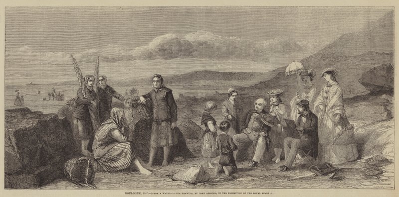 Boulogne, 1857 da John Absolon
