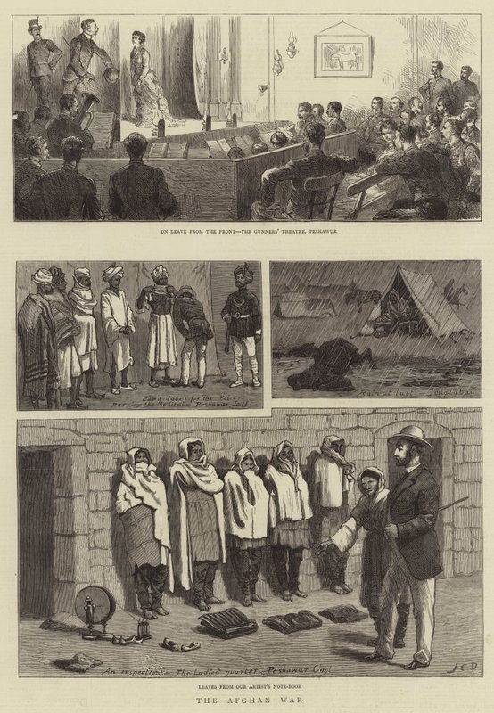 La guerra afgana da John Charles Dollman