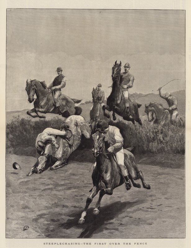 Steeplechasing, il primo oltre la recinzione da John Charlton