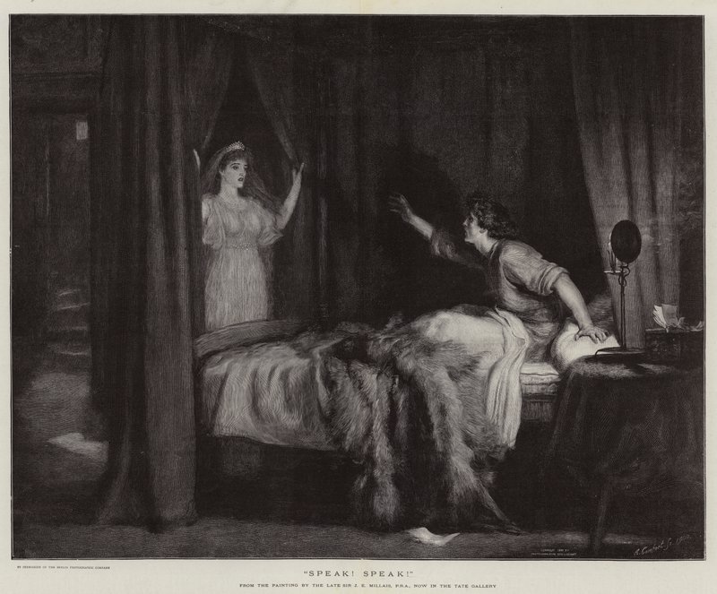 Parla! Parla! da John Everett Millais