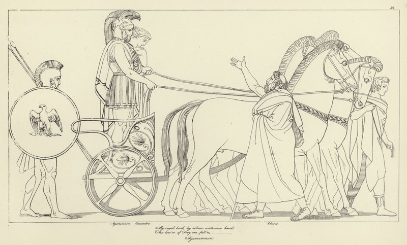 Agamennone da John Flaxman