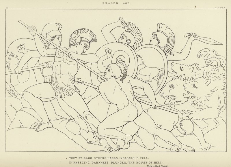 Età di bronzo da John Flaxman