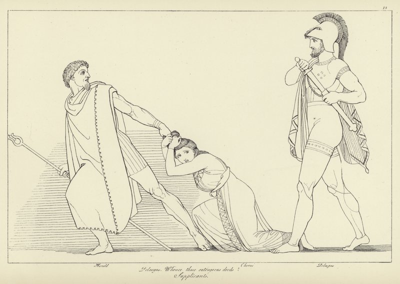 I Supplicanti da John Flaxman