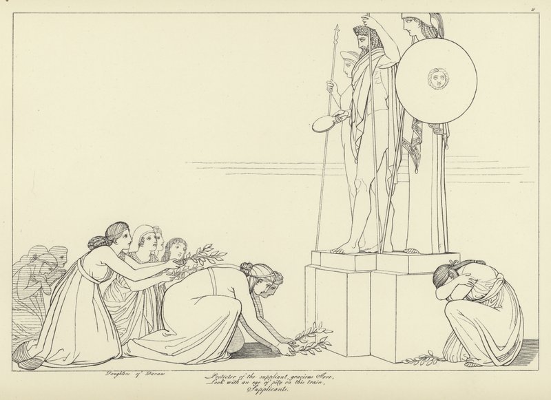 I supplicanti da John Flaxman
