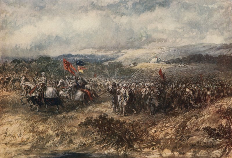 Crociati in marcia da John Gilbert