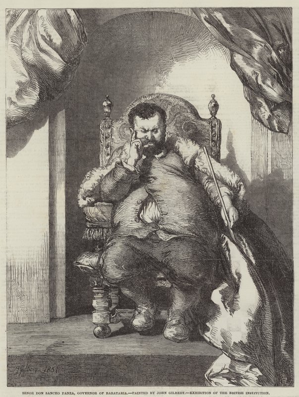 Signor Don Sancho Panza, Governatore di Barataria, Esposizione dell