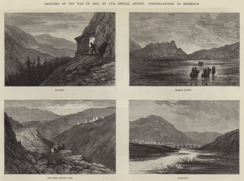 Schizzi della Guerra in Asia da John Gilbert