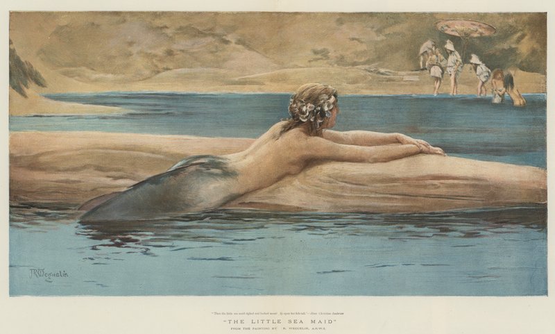 La piccola sirena da John Reinhard Weguelin