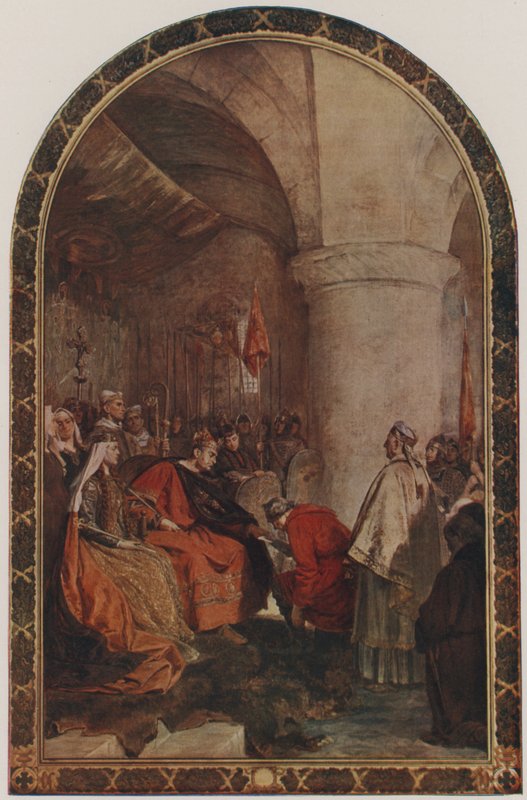 Guglielmo I concede una carta ai cittadini di Londra da John Seymour Lucas
