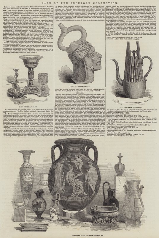 Vendita della Collezione Beckford da John Wykeham Archer