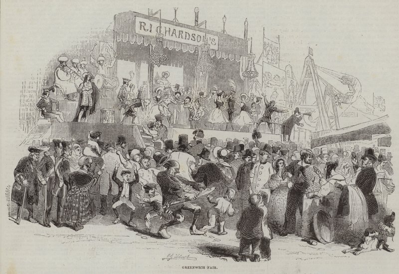 Fiera di Greenwich da John (after) Gilbert