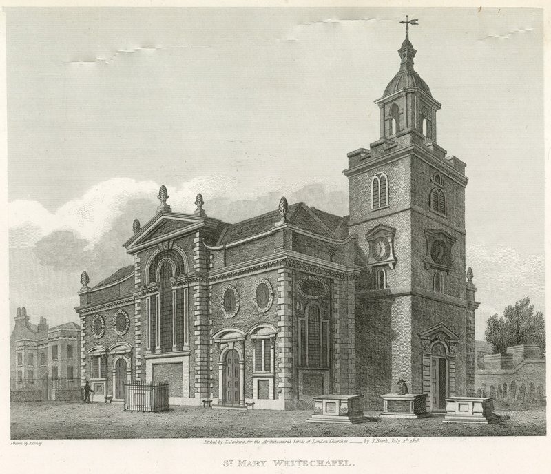 Santa Maria, Whitechapel, Londra da John Coney