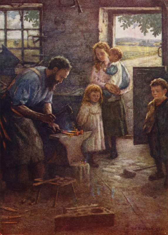 Il Fabbro del Villaggio da John Dobson