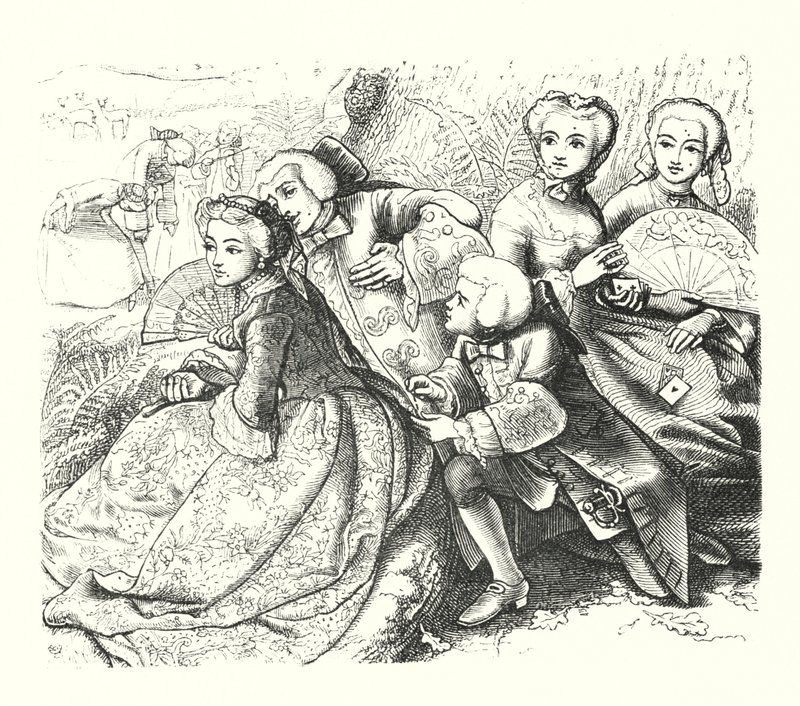 La quercia parlante da John Everett (after) Millais