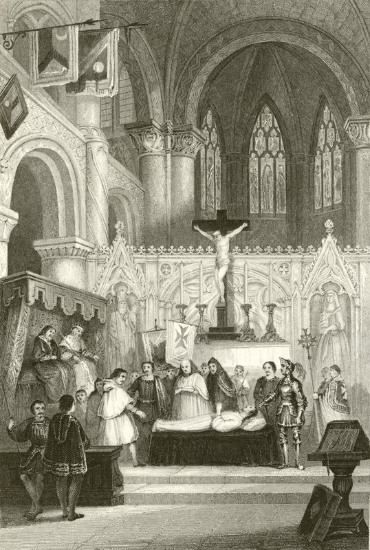 Prova del toccare il cadavere da John Franklin