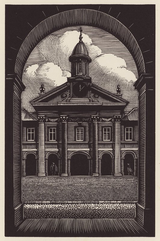 Cambridge: Emmanuel (xilografia) da John Frederick Greenwood