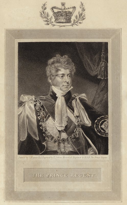 Il Principe Reggente, futuro Giorgio IV da John Hoppner