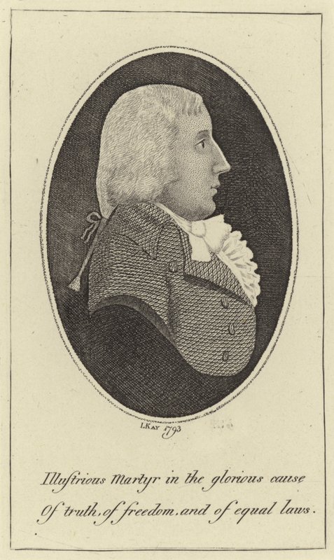 Ritratto di Thomas Muir da John Kay