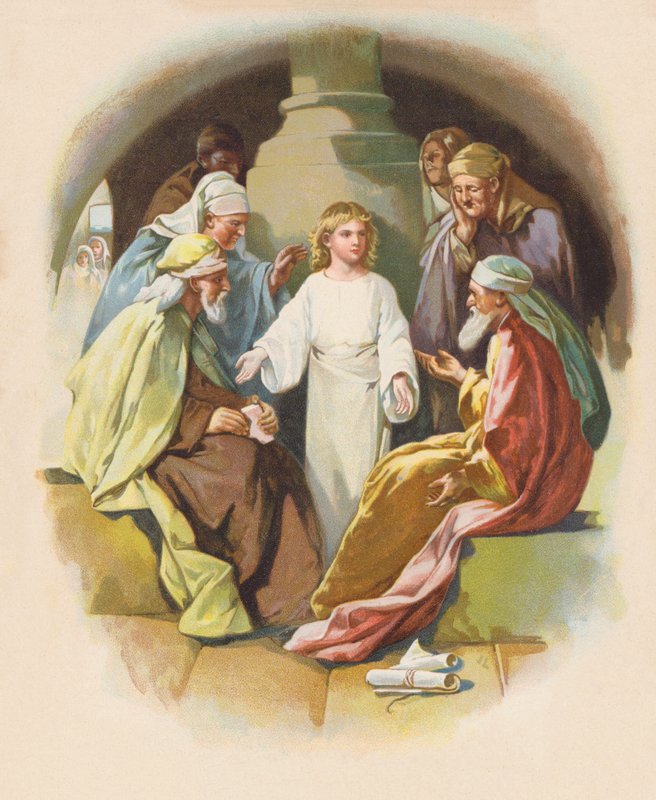 Cristo nel Tempio da John Lawson