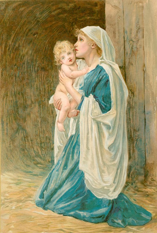 La Vergine Maria con Gesù da John Lawson