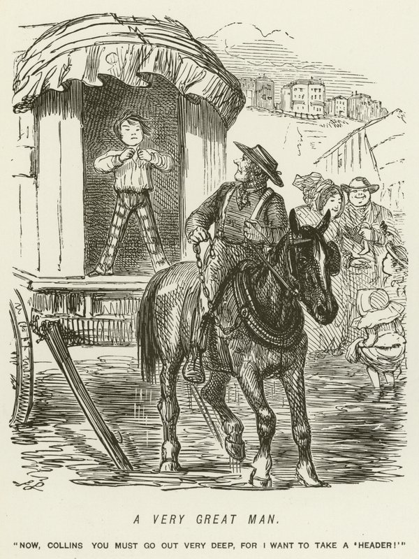 Un uomo molto grande da John Leech